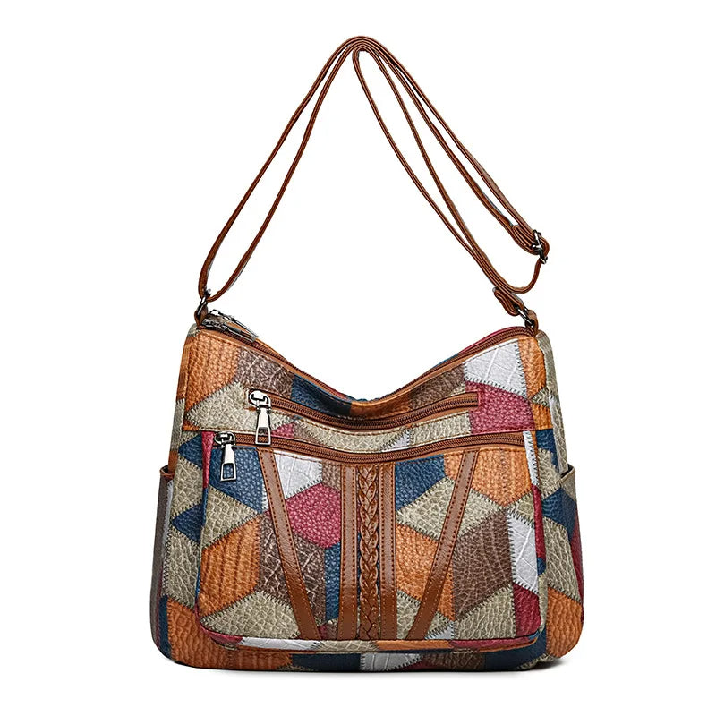 JULIANA – VINTAGE PATCHWORK SHOULDER BAG