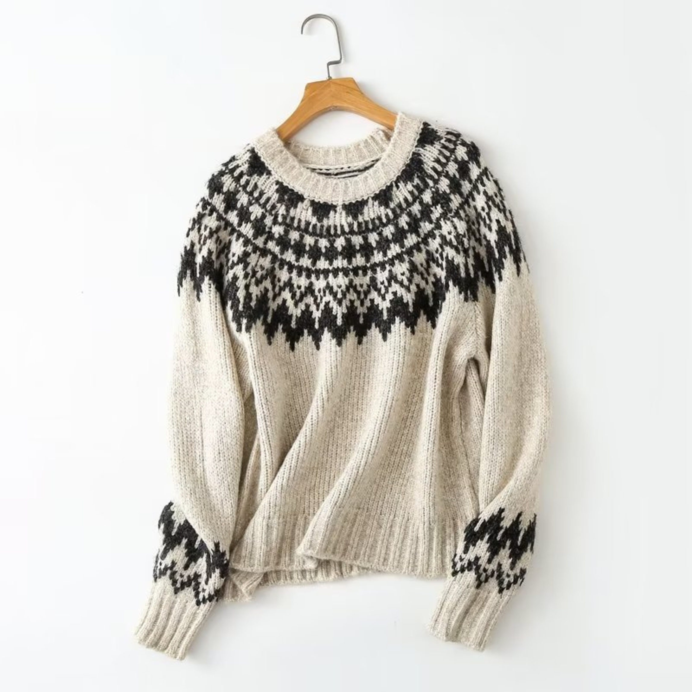 Warm Heavy Knit Wool Jumper