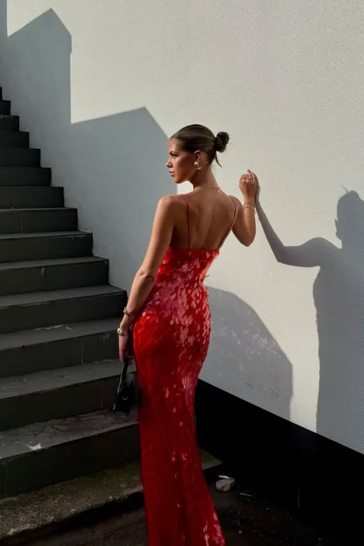 Aseel | Sequin Maxi Dress