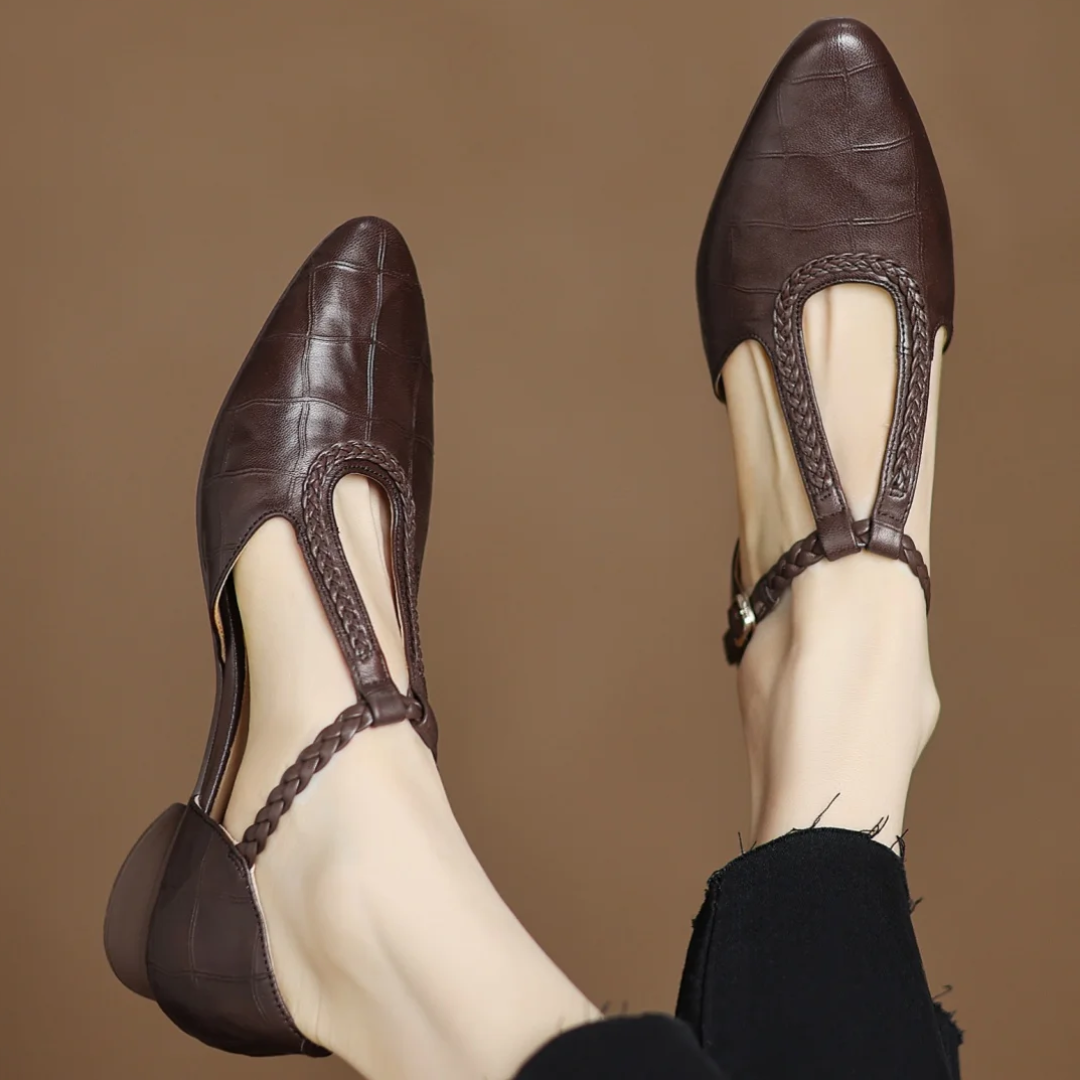 Sarah&Kate™| Veronica Leather Sandals