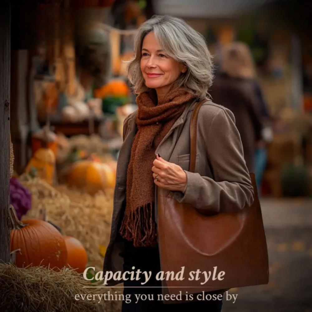 Ivy™ Leather Tote Bag