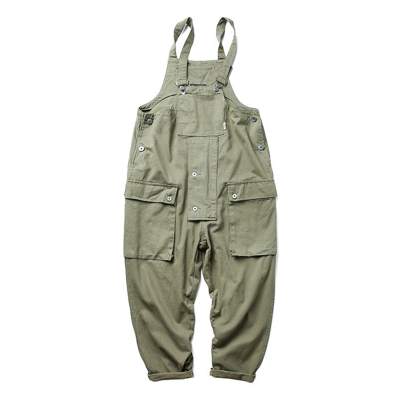 Oversized Overall with Large Pockets