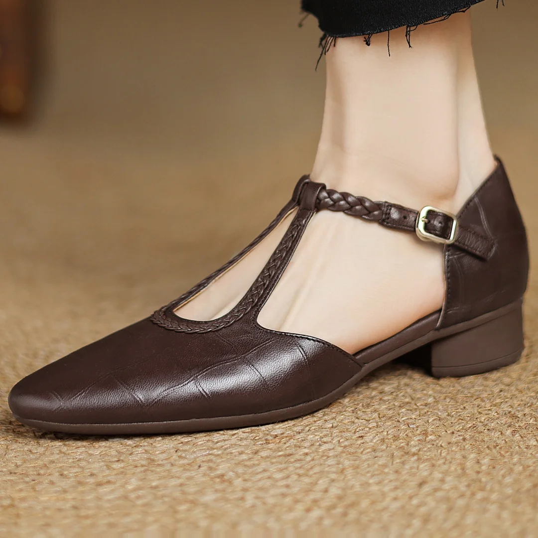 Sarah&Kate™| Veronica Leather Sandals