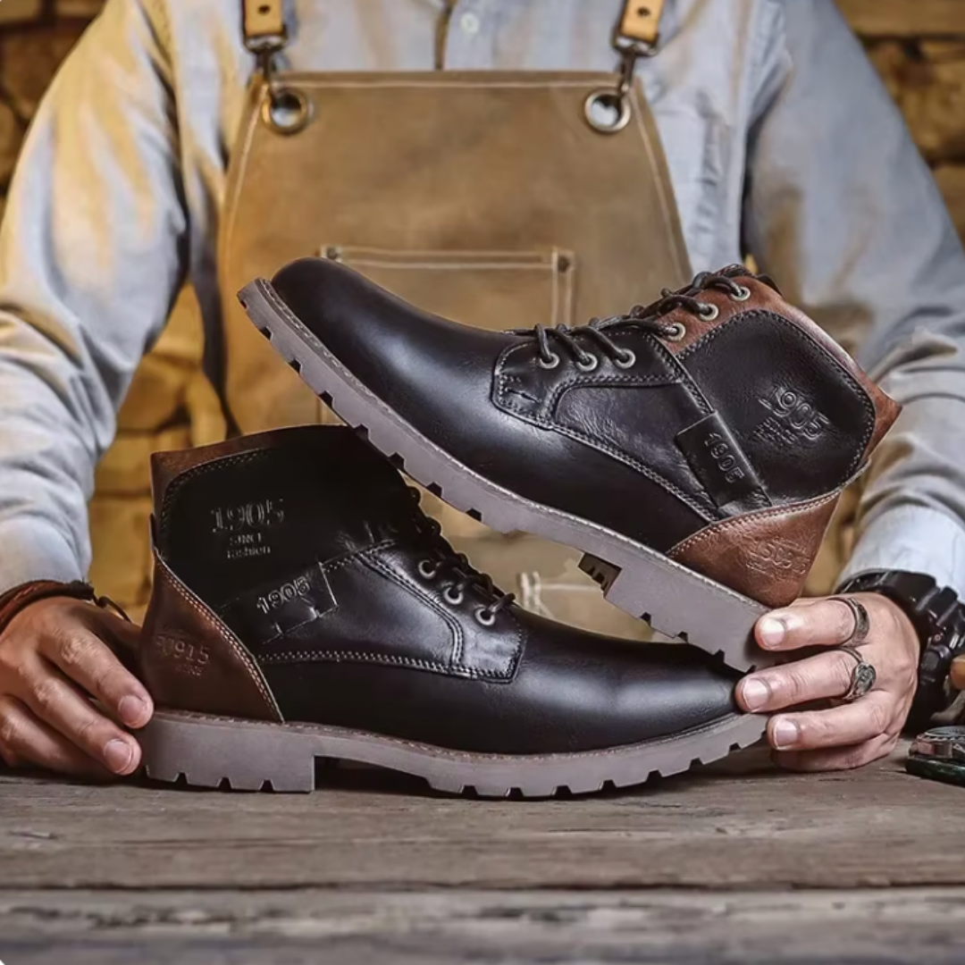 Aaron™ | Vegan Leather Boots