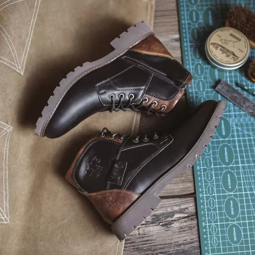 Aaron™ | Vegan Leather Boots