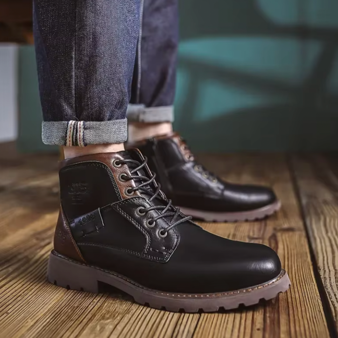 Aaron™ | Vegan Leather Boots