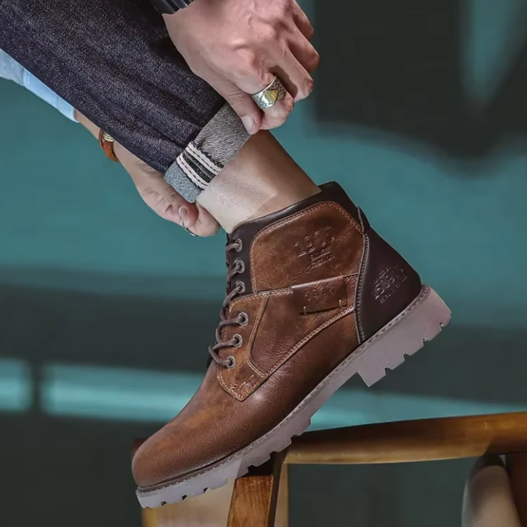 Aaron™ | Vegan Leather Boots