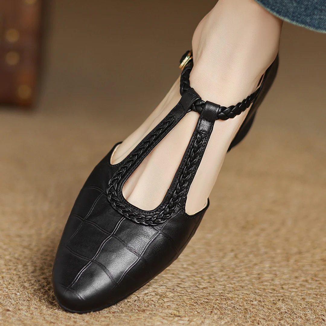 Sarah&Kate™| Veronica Leather Sandals