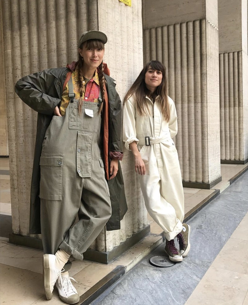 Oversized Overall with Large Pockets