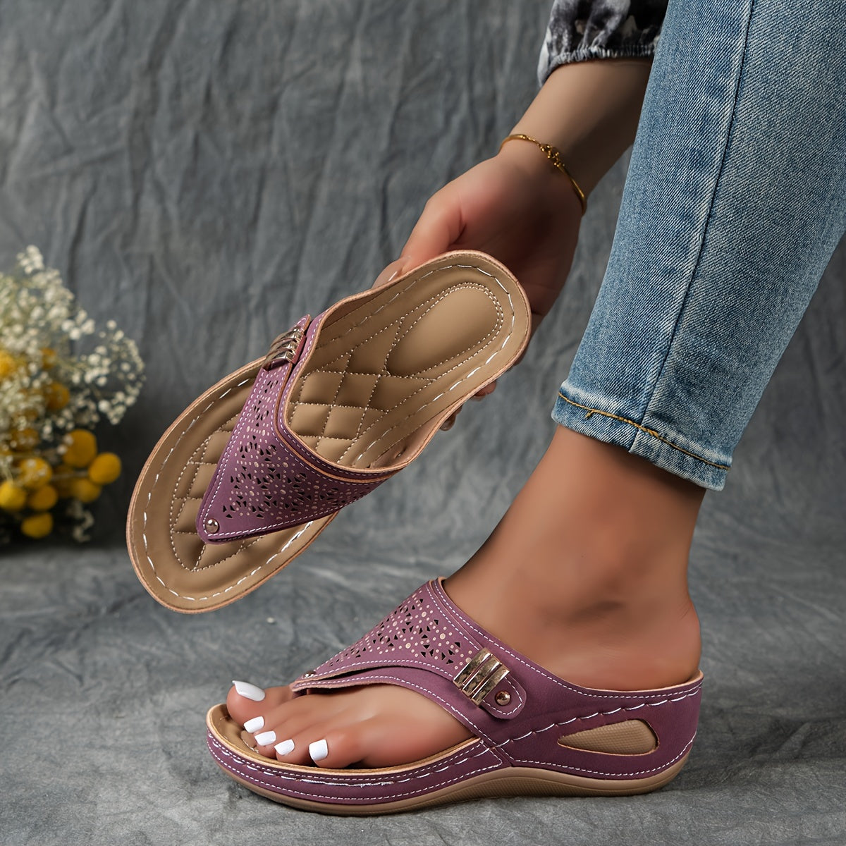 Miraya Easy Breezy Sandals