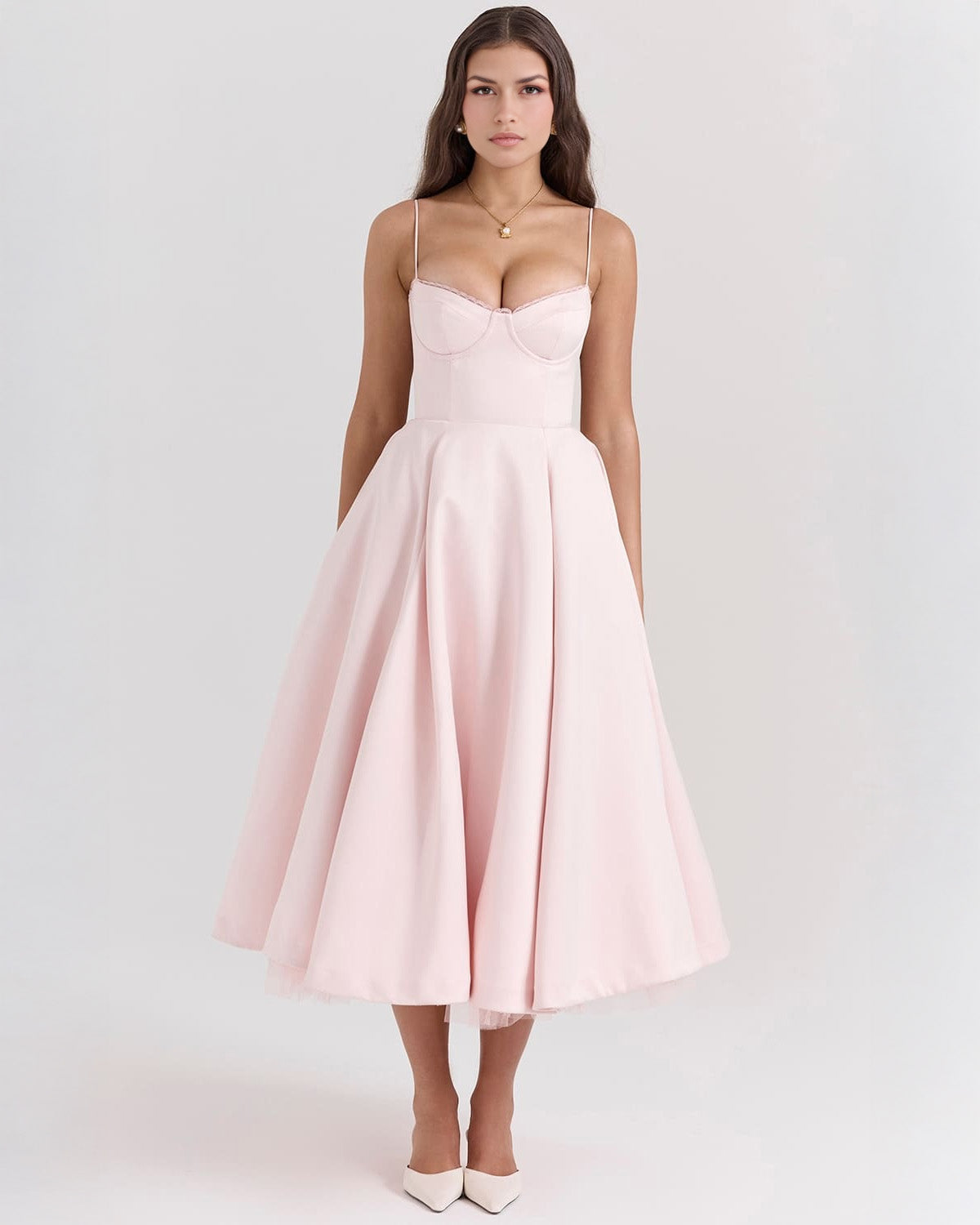 Ophira™ - Classy Corset Midi Dress