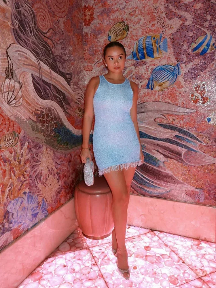 Svetlana | Sparkly Mini Dress