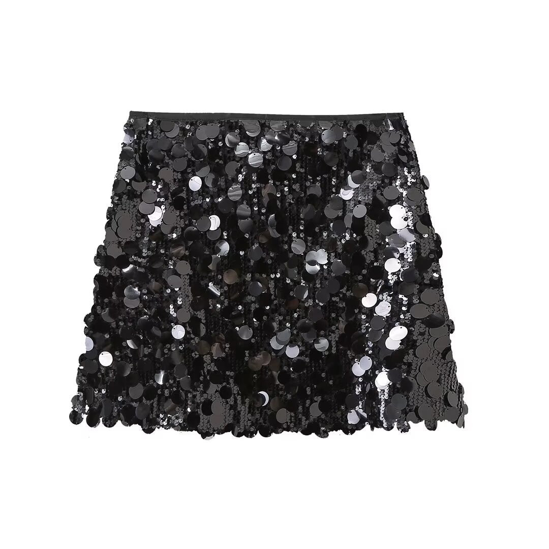 Freda | Sparkling Sequin Skirt