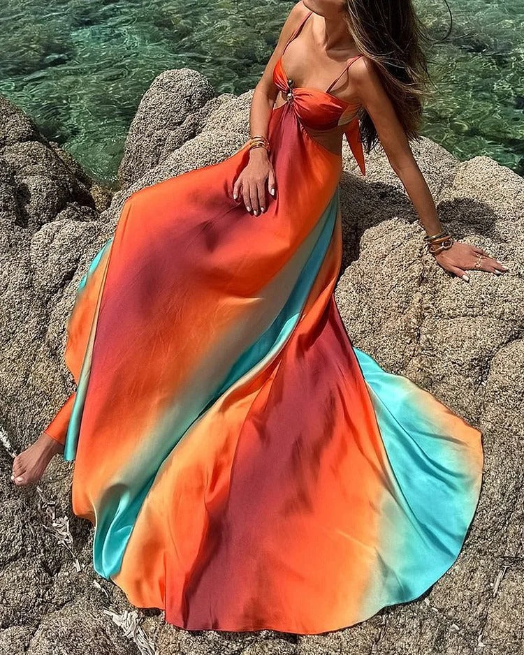 Harley | Gradient Sunset Dress