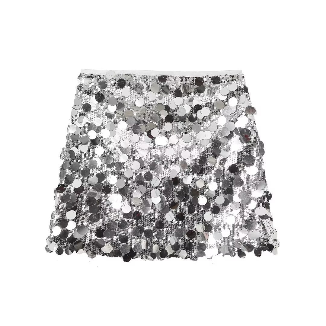 Freda | Sparkling Sequin Skirt