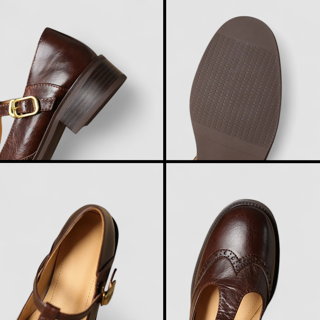 LYN – CLASSIC T-BAR MARY JANE FLATS