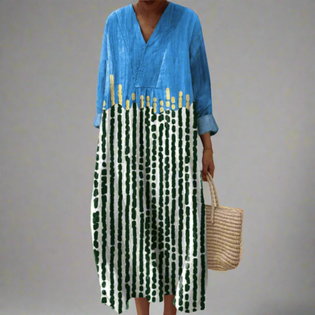 Tonia™ | Elegant Geometric Dress