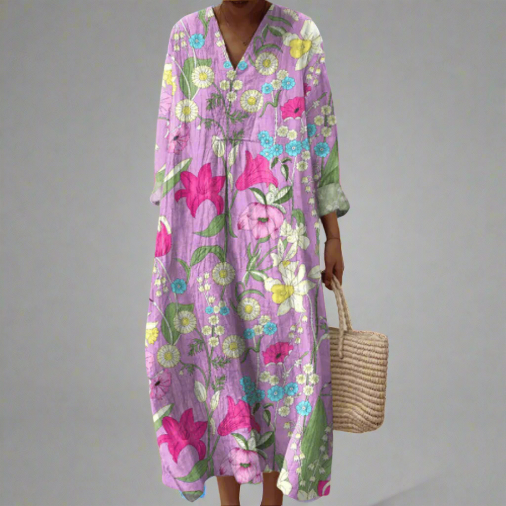 Lindsay™ | Elegant Geometric Dress