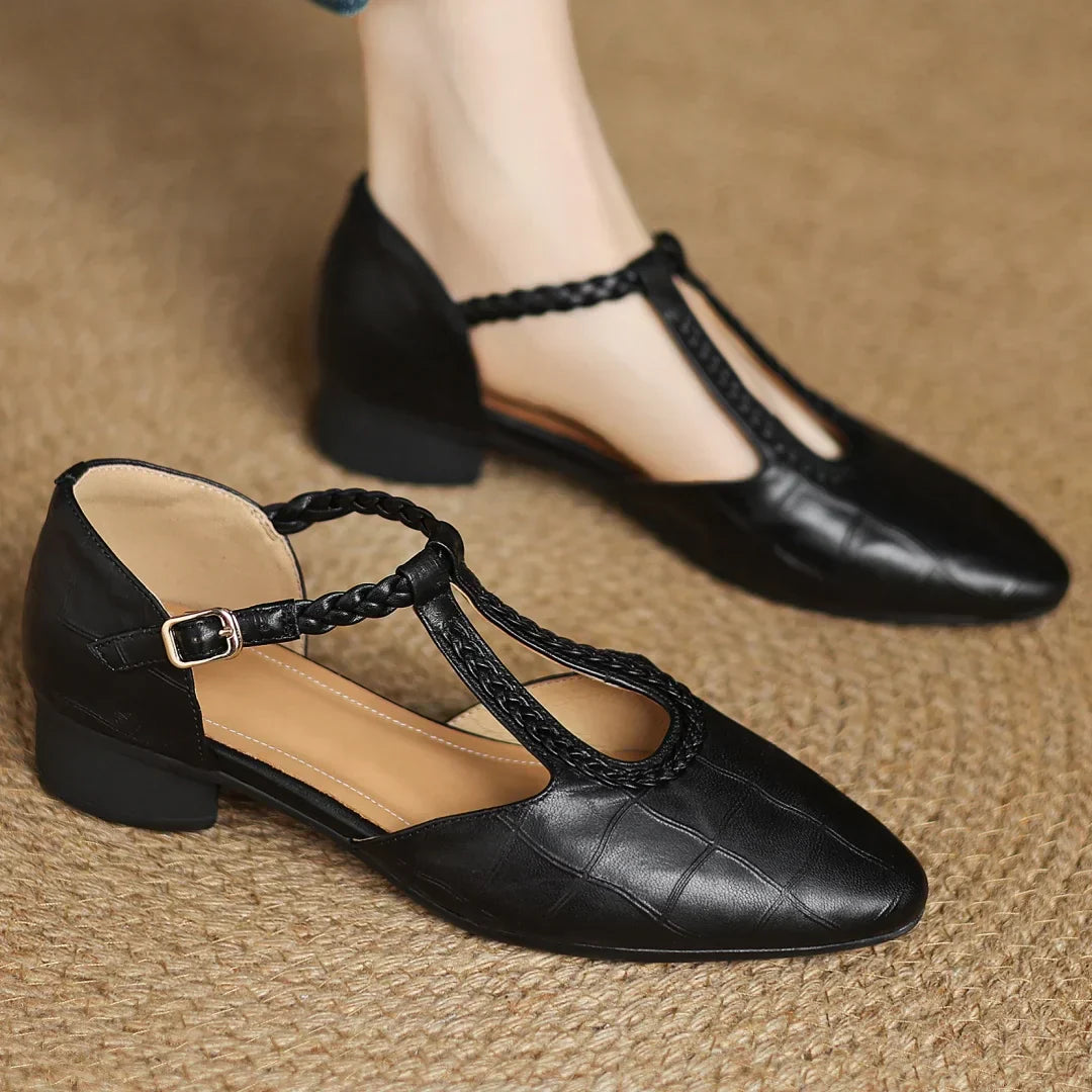 Sarah&Kate™| Veronica Leather Sandals