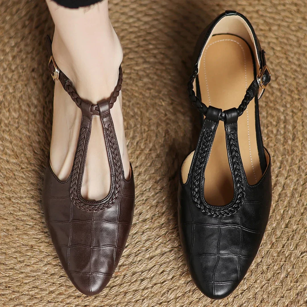 Sarah&Kate™| Veronica Leather Sandals