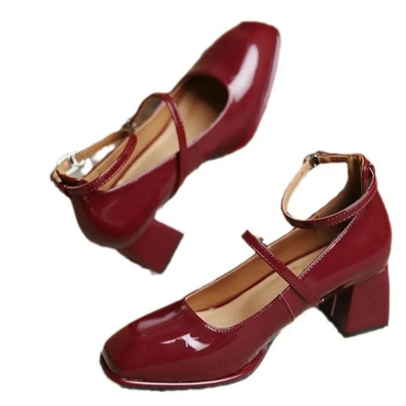 Sarah&Kate™| Elegant Ankle-Strap Pumps