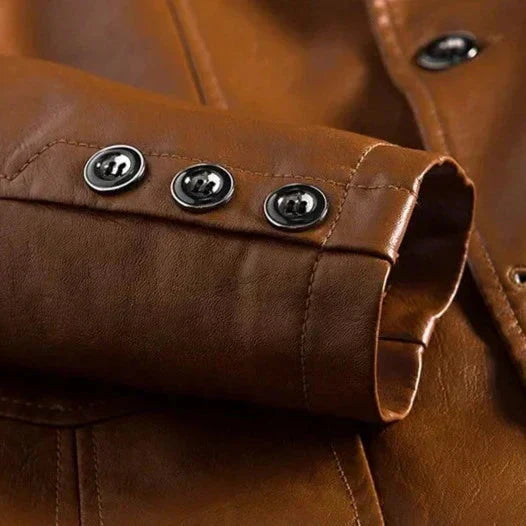 Paul | Vintage Vegan Leather Jacket