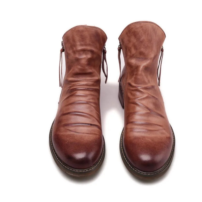 Owens™ | Vegan Leather Chelsea Boots