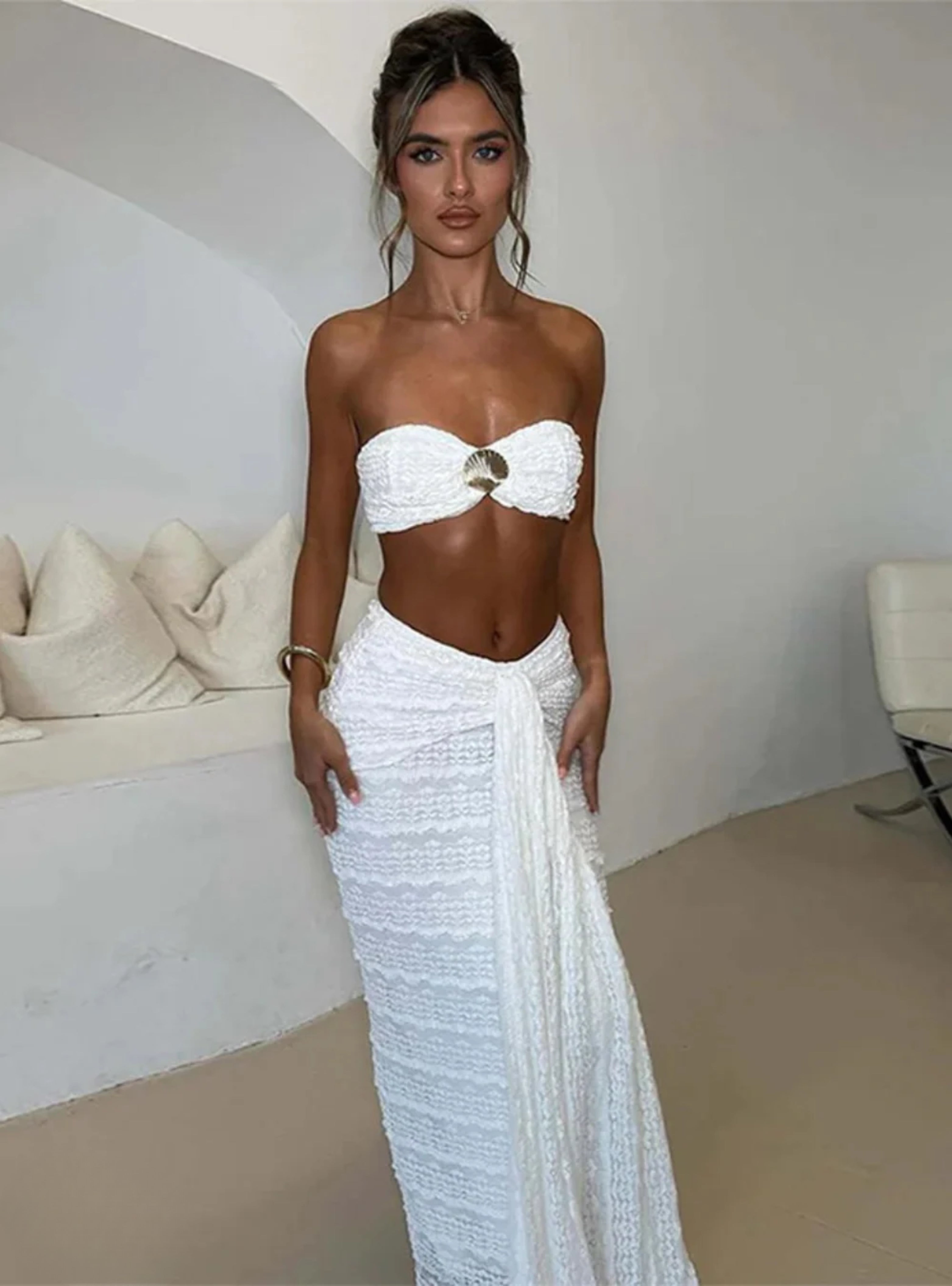 Katharine | Shell Two-Piece Set