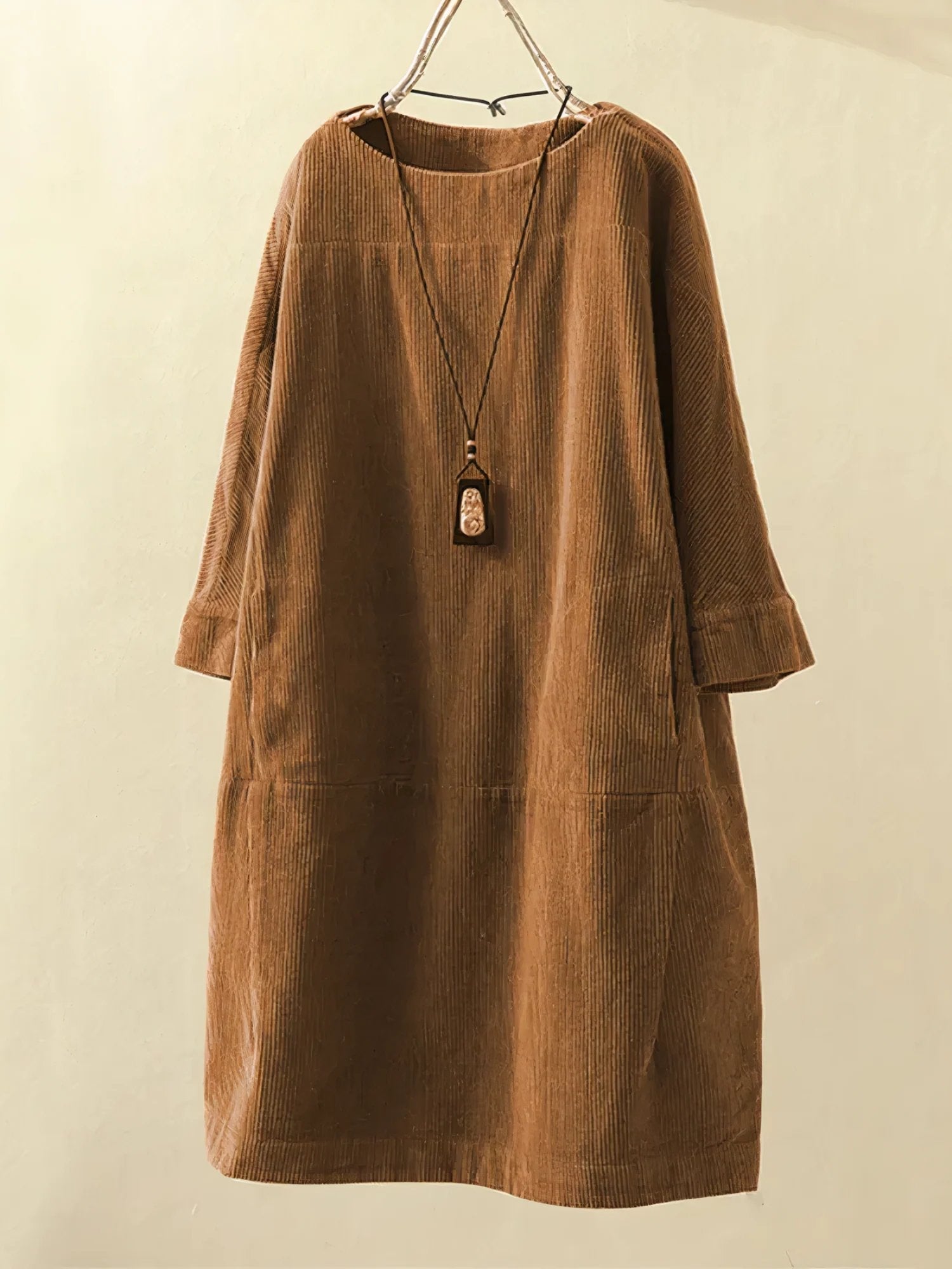 MAEVE – RELAXED CORDUROY DRESS