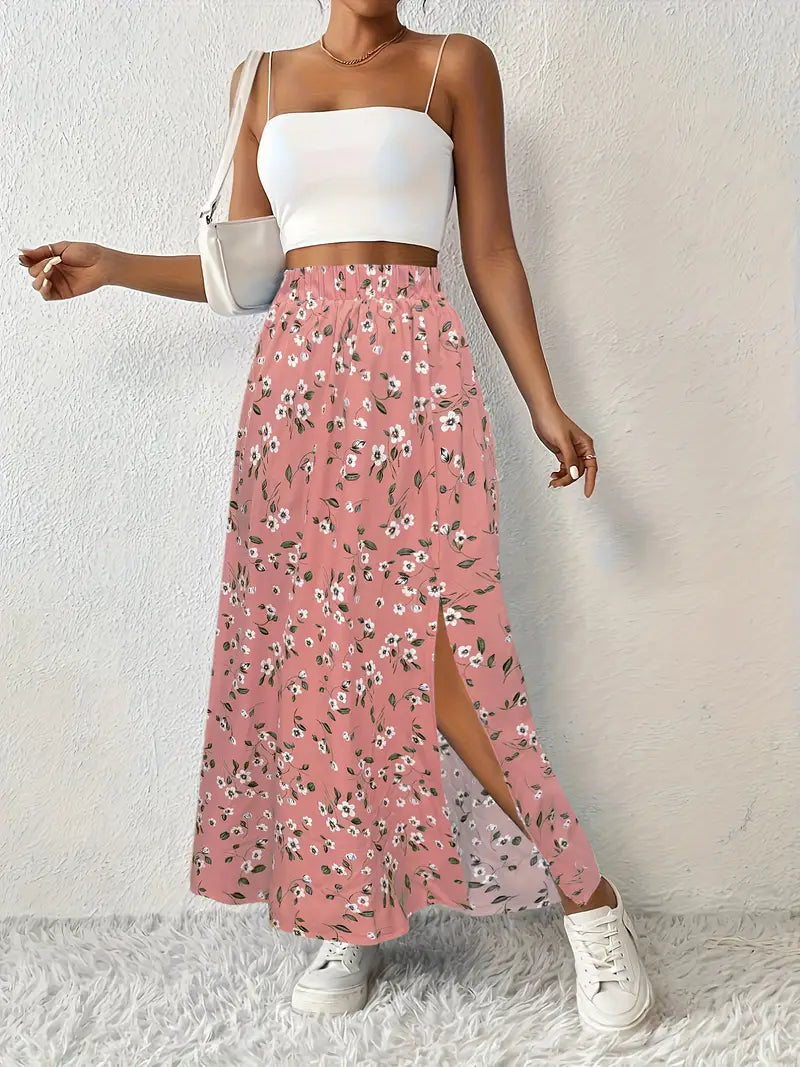 GILLIAN – BREEZY CHARM MAXI SKIRT