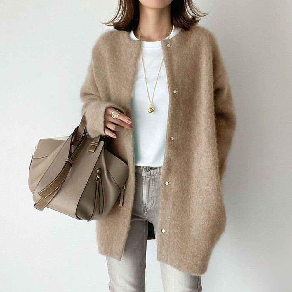 Zoey - Chic and Comfortable Woolen Jacket for Women