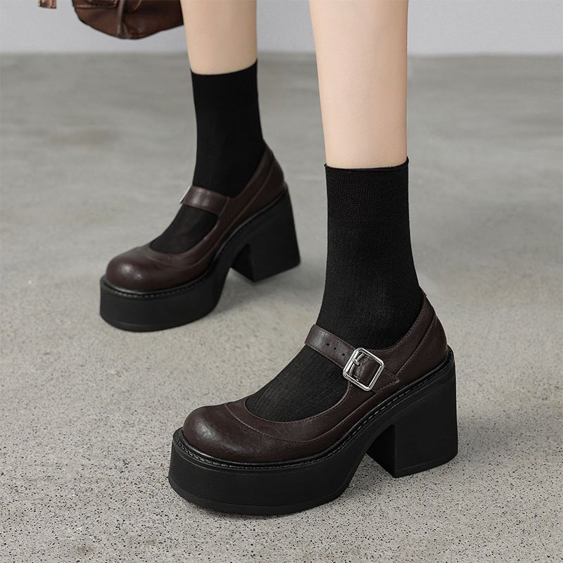 Sarah&Kate™| Pela Leather Pumps
