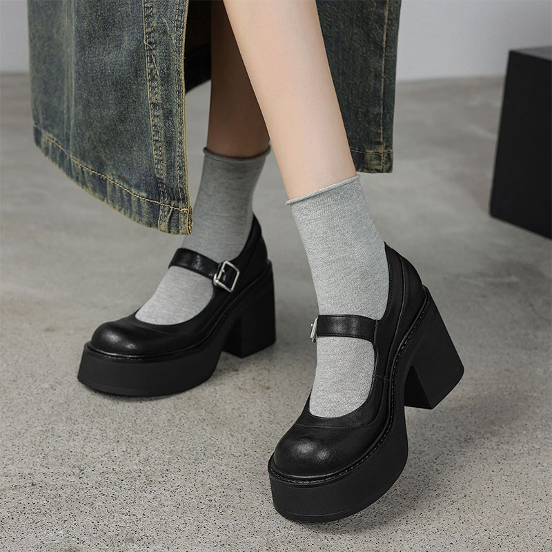 Sarah&Kate™| Pela Leather Pumps