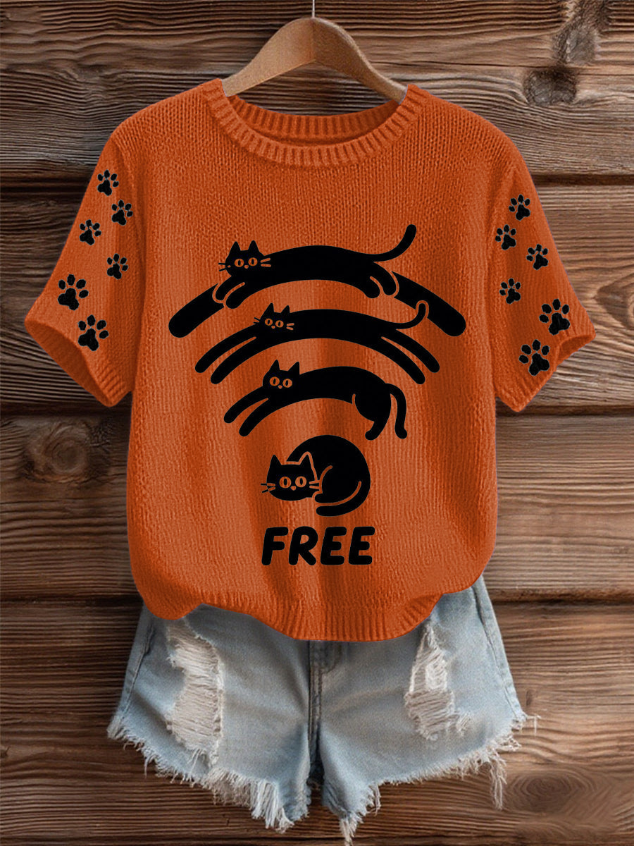 Women's Halloween Cozy Knit Sweater