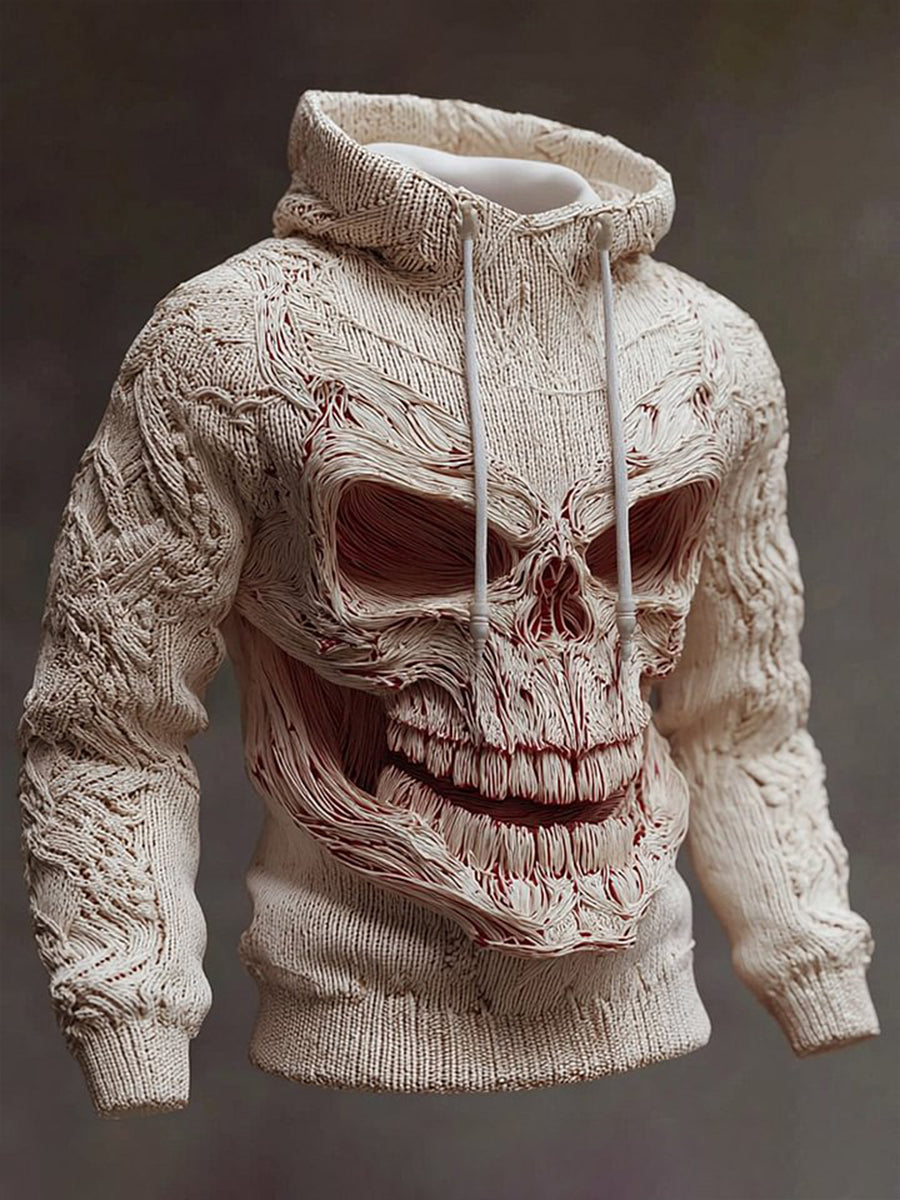 Men's Halloween Costume Faux Hoodie