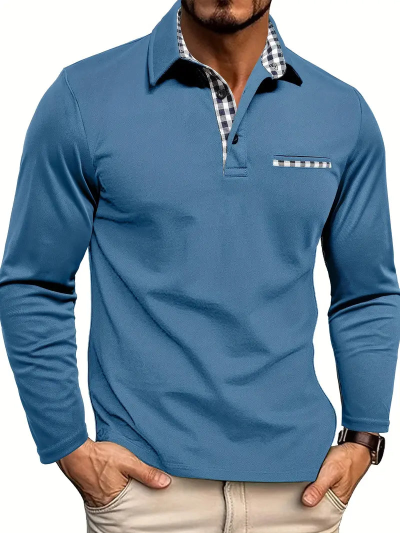 JAMES – CLASSIC LONG SLEEVE POLO