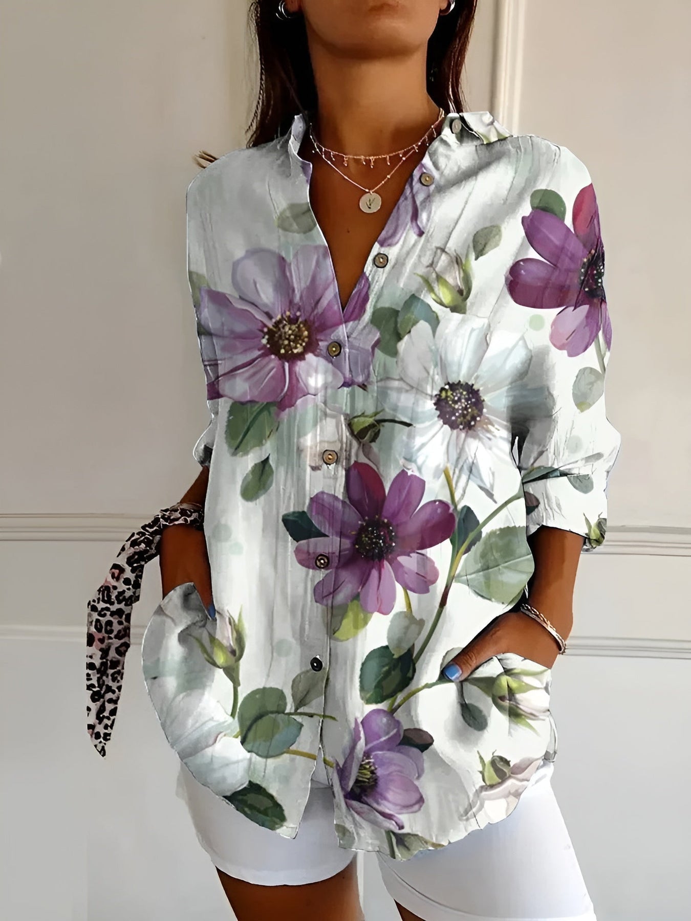 Ysara | Casual Printed Blouse
