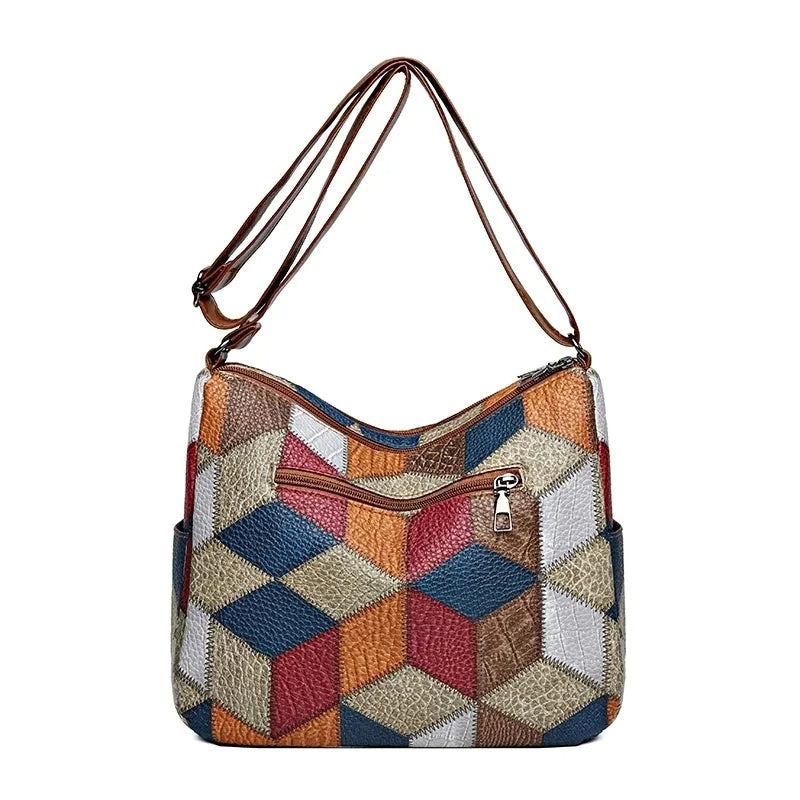 JULIANA – VINTAGE PATCHWORK SHOULDER BAG