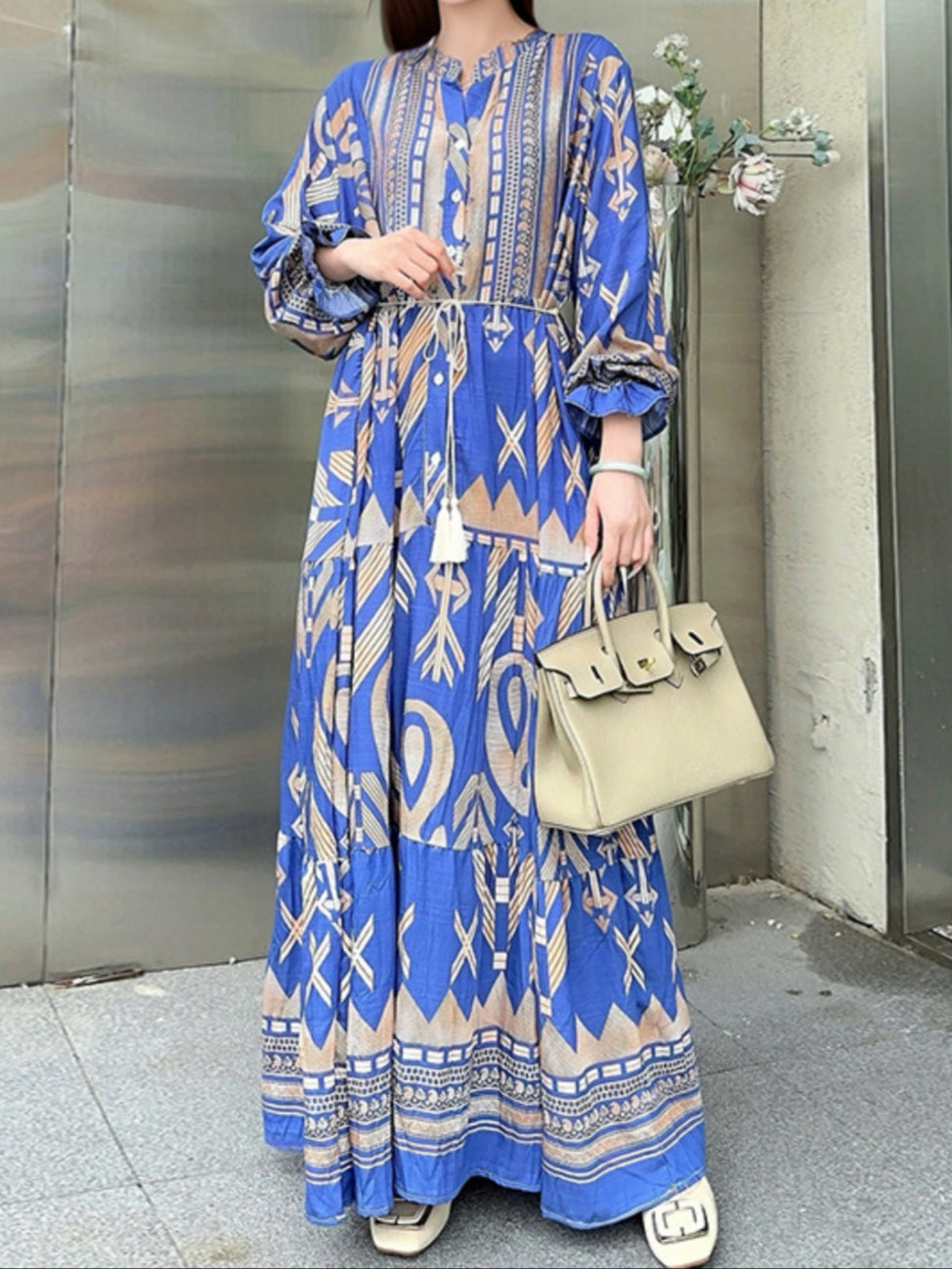 ELENA – BOHEMIAN BLOOM MAXI DRESS