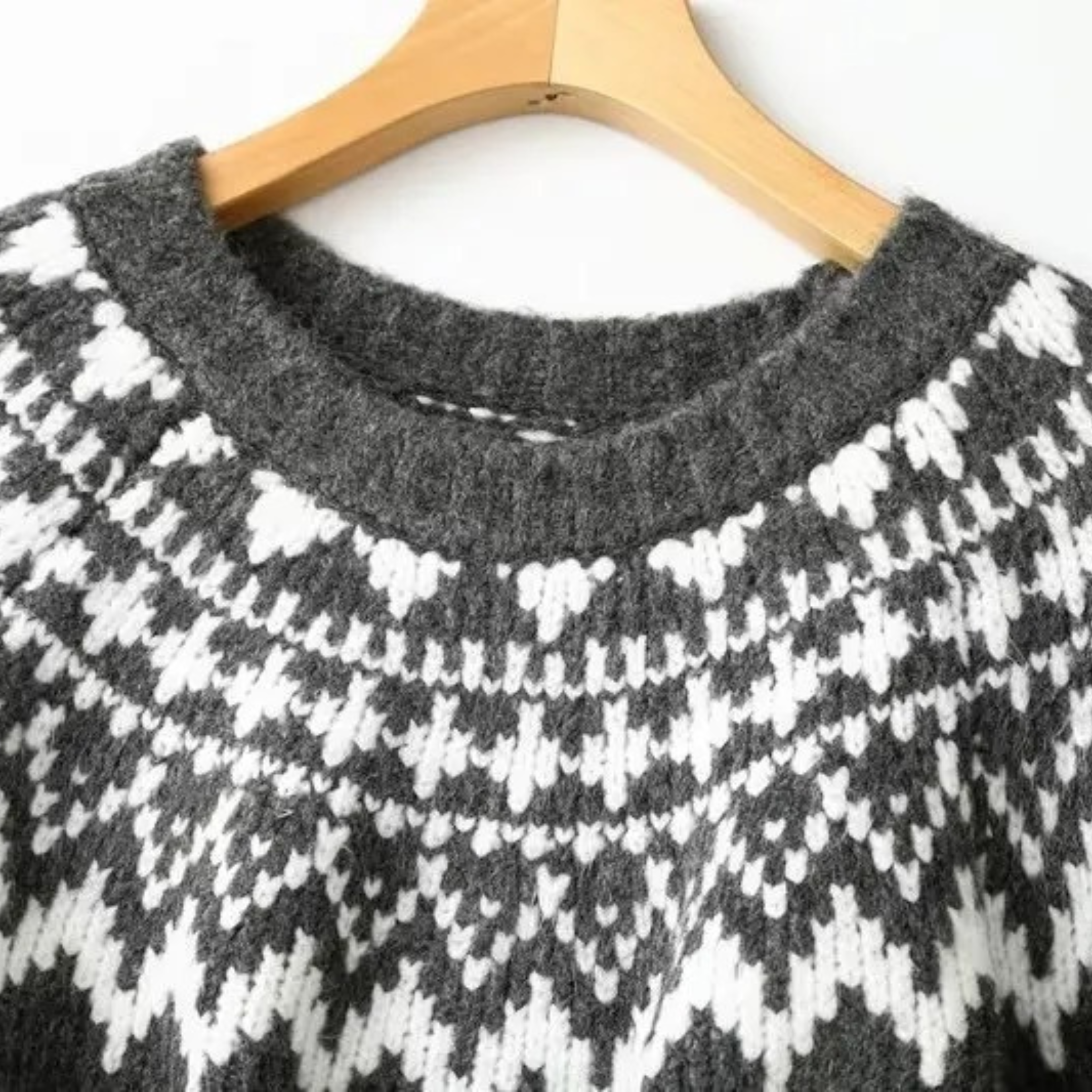 Warm Heavy Knit Wool Jumper