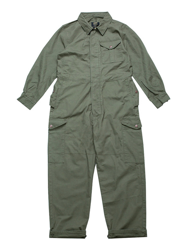 Men's Work Overall in Canvas