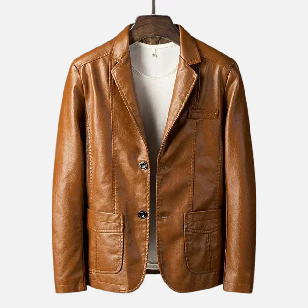 Paul | Vintage  Vegan Leather Jacket