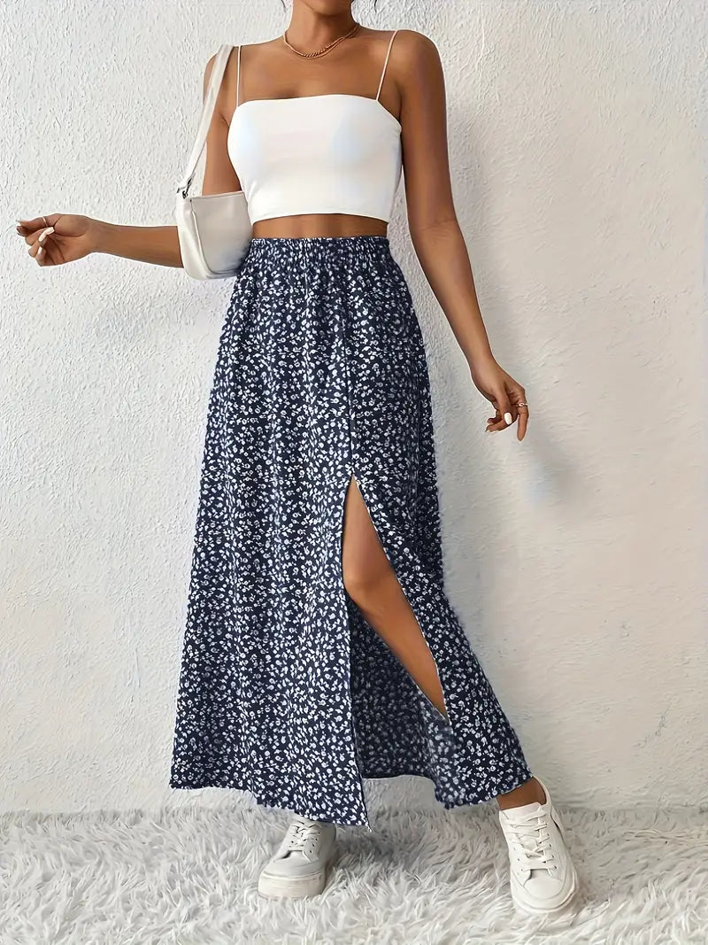 GILLIAN – BREEZY CHARM MAXI SKIRT