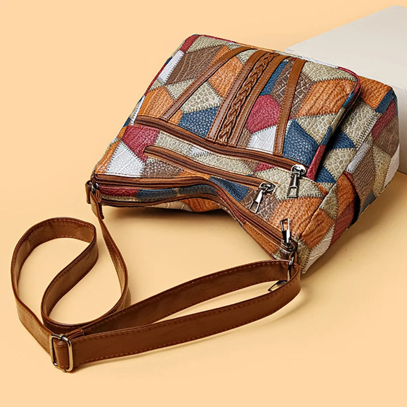JULIANA – VINTAGE PATCHWORK SHOULDER BAG