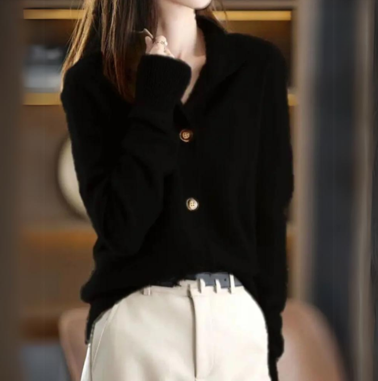 ELLA – CLASSIC BUTTON-UP CARDIGAN
