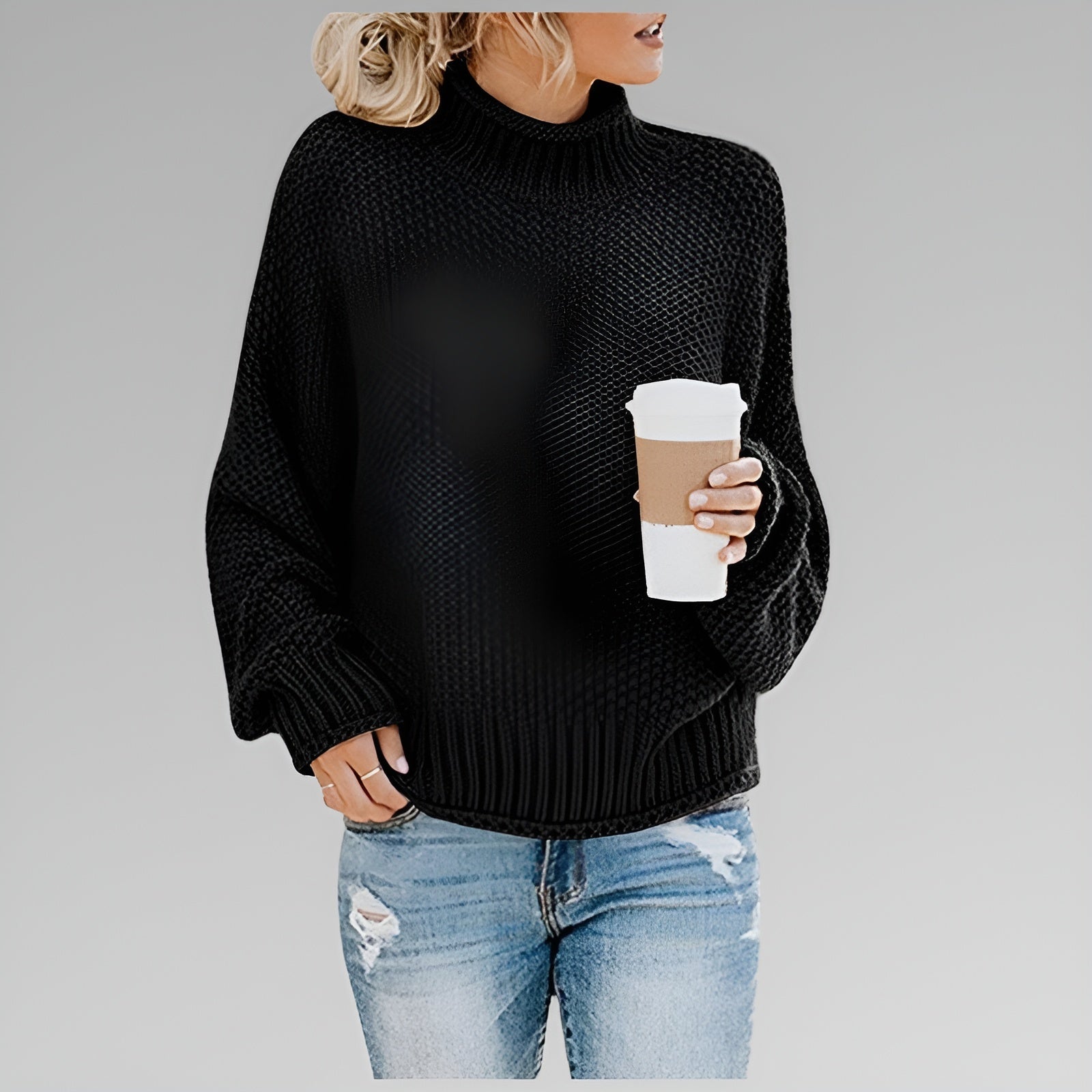 AUBREY – RELAXED CHARM KNIT SWEATER