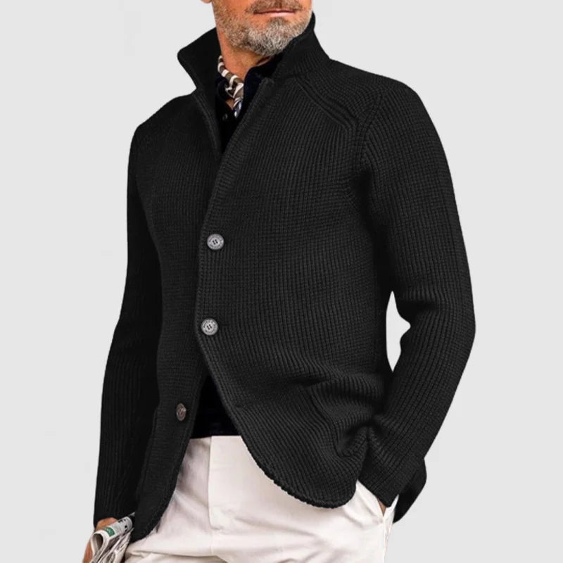 JAMES – CLASSIC KNIT BUTTON JACKET