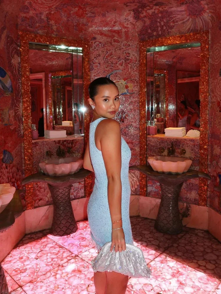 Svetlana | Sparkly Mini Dress