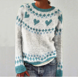 Warm Pullover with Classic Icelandic Influence