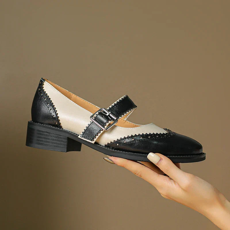 Sarah&Kate™| Miana Leather Mary Janes